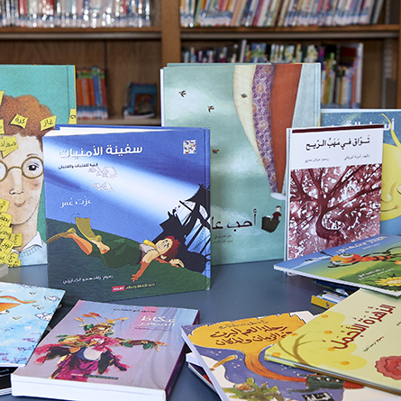 Stories from home: Arabic-language books for local refugee children
