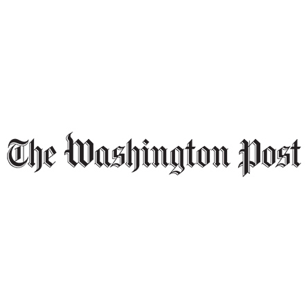 The logo for The Washington Post