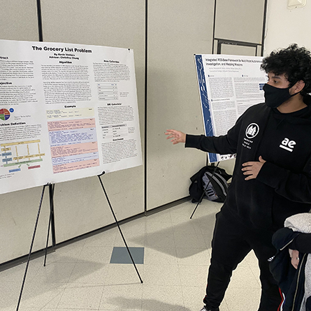 Summer science research on display at student poster symposium