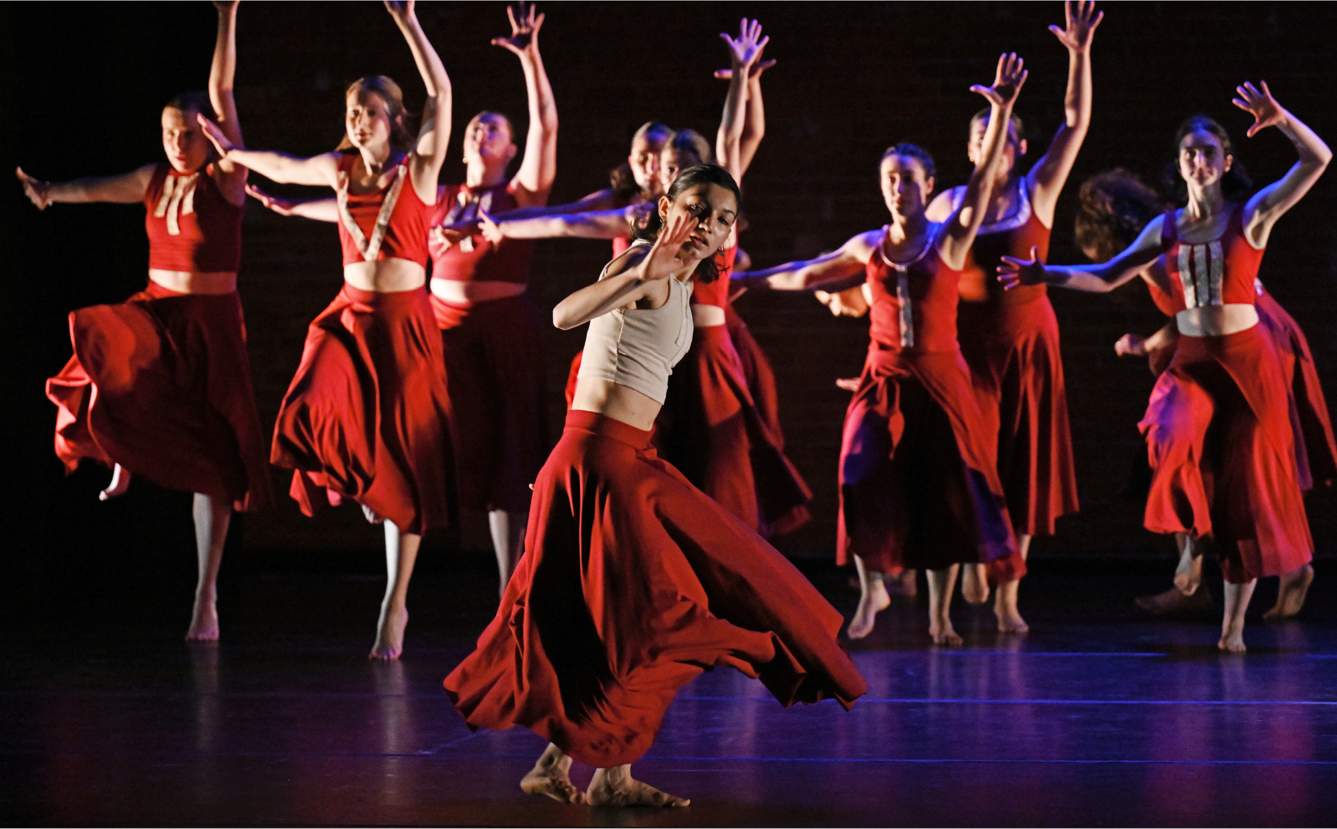 Students Dancing on Stage in Palmer