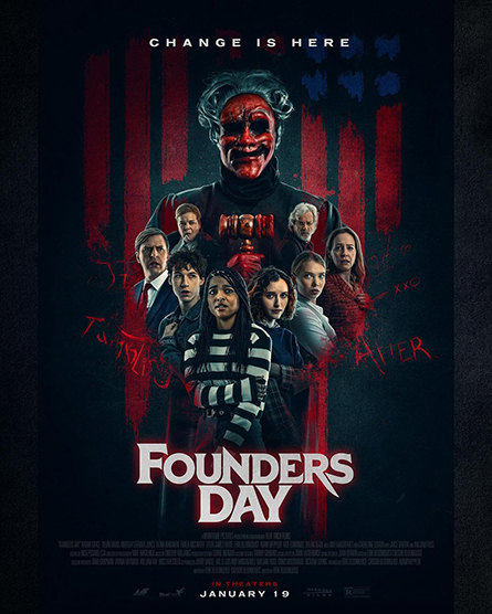 The movie poster for Founders Day