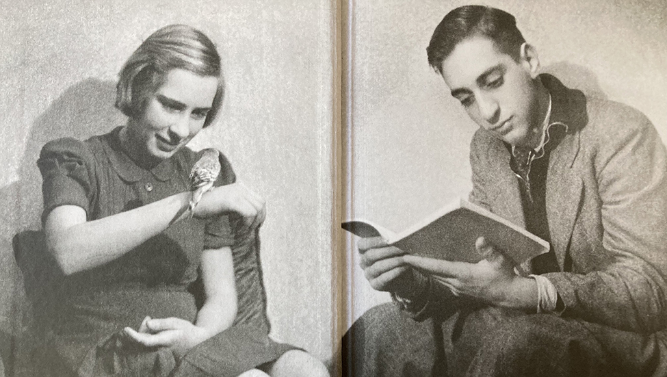 Eva and Heinz are pictured circa 1944