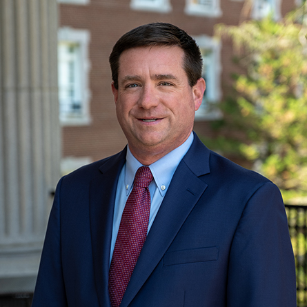 A portrait of new VP for MarComms Michael Guilfoyle