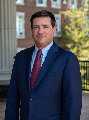 A portrait of new VP for MarComms Michael Guilfoyle