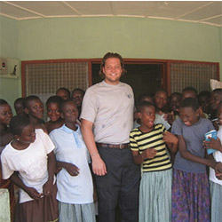 From Argentina, Benjamin Lodmell ’93 runs his family's charity, World Children's Relief, which has sponsored the education of more than 16,000 girls in northern Ghana.