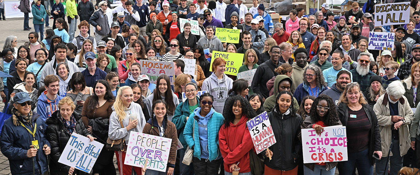 Students protesting