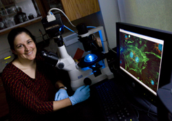 Biology professor Martha J. Grossel