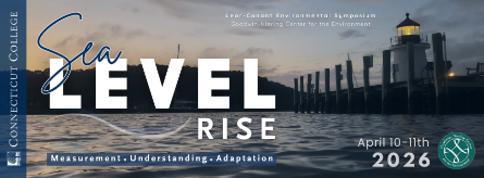 Lighthouse with water and text