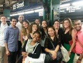 Connecticut College student, Valentine Goldstein, Holleran Center PICA Class 0f 2014