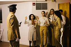 Photo of the cast in a scene from the play 