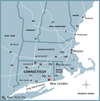 Campus Map Connecticut College