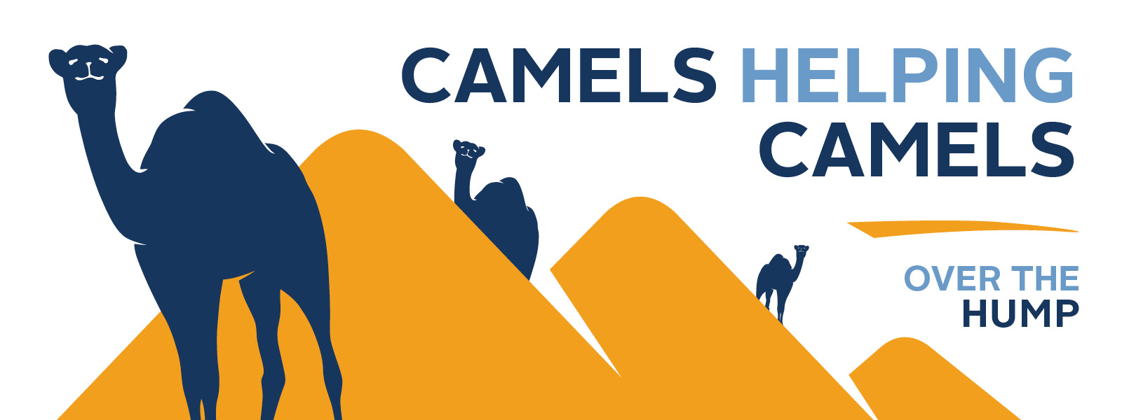 Camels Helping Camels Graphic