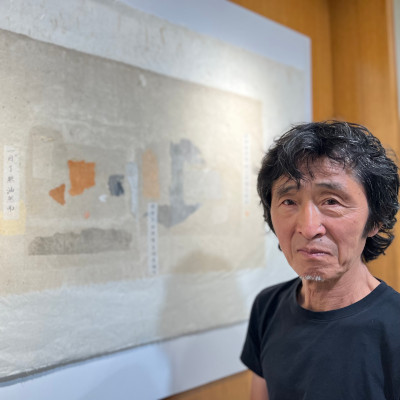 New exhibit features early ink paintings and recent abstract works by Chinese artist Wei Jia